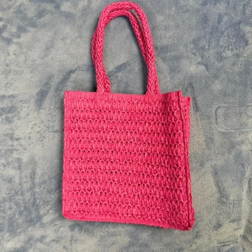 Juicy Couture pink crochet bag‎